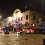 18.10.2020. Kielce. Akcja straży pożarnej w centrum miasta / Michał Kita / Radio Kielce