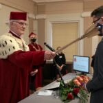 15.10.2020. Kielce. Inauguracja roku akademickiego UJK. Immatrykulacja studentów I roku. Na zdjęciu: prof. Stanisław Głuszek - rektor UJK / Piotr Burda / UJK Kielce