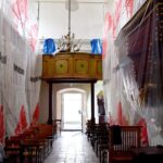 19.10.2020. Małoszów. Kościoł w trakcie remontu / UMiG Skalbmierz