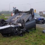 25.10.2020. Rataje Słupskie. Wypadek / KPP Busko-Zdrój