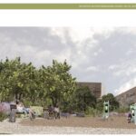 29.10.2020 Ostrowiec Świętokrzyski. Prace nad Ogrodem Zdrowia. Wizualizacja siłowni / UM Ostrowiec Św