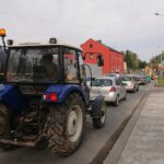 21.10.2020. Włostów, Opatów. Protest rolników z powiatu opatowskiego / Emilia Sitarska / Radio Kielce