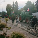 21.10.2020. Włostów, Opatów. Protest rolników z powiatu opatowskiego / Emilia Sitarska / Radio Kielce