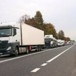 21.10.2020. Włostów, Opatów. Protest rolników z powiatu opatowskiego / Emilia Sitarska / Radio Kielce