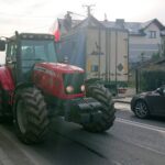 21.10.2020. Włostów, Opatów. Protest rolników z powiatu opatowskiego / Emilia Sitarska / Radio Kielce