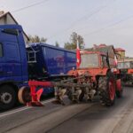 21.10.2020. Włostów, Opatów. Protest rolników z powiatu opatowskiego / Emilia Sitarska / Radio Kielce