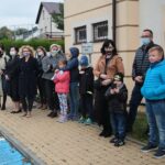 02.10.2020. Masłów. Odsłonięcie muralu / Wiktor Taszłow / Radio Kielce