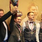 03.10.2020. Kielce. Mistrzostwa Polski w bilardzie. Nosan Kielce / Wiktor Taszłow / Radio Kielce