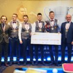 03.10.2020. Kielce. Mistrzostwa Polski w bilardzie. Nosan Kielce / Wiktor Taszłow / Radio Kielce