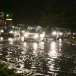 05.10.2020 Kielce. Ulewa. Zalane ulice / Wiktor Taszłow / Radio Kielce