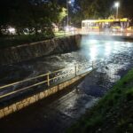 05.10.2020 Kielce. Ulewa. Zalane ulice / Wiktor Taszłow / Radio Kielce