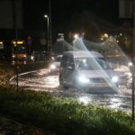 05.10.2020 Kielce. Ulewa. Zalane ulice / Wiktor Taszłow / Radio Kielce