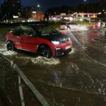 05.10.2020 Kielce. Ulewa. Zalane ulice / Wiktor Taszłow / Radio Kielce