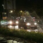 05.10.2020 Kielce. Ulewa. Zalane ulice / Wiktor Taszłow / Radio Kielce