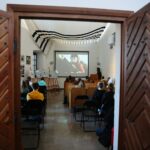 06.10.2020. Chmielnik. IX Spotkania z Kinem o Żydowskich Wątkach im. Andrzeja Koziei w synagodze / Wiktor Taszłow / Radio Kielce