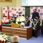 07.10.2020. Kielce. Politechnika Świętokrzyska. Rozpoczęcie roku akademickiego. Przemawia prof. Zbigniew Koruba – rektor Politechniki Świętokrzyskiej / Wiktor Taszłow / Radio Kielce