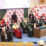 07.10.2020. Kielce. Politechnika Świętokrzyska. Rozpoczęcie roku akademickiego. / Wiktor Taszłow / Radio Kielce