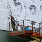 07.10.2020. Kielce. Mural przy ulicy Panoramicznej / Wiktor Taszłow / Radio Kielce