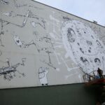 07.10.2020. Kielce. Mural przy ulicy Panoramicznej / Wiktor Taszłow / Radio Kielce