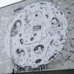 07.10.2020. Kielce. Mural przy ulicy Panoramicznej / Wiktor Taszłow / Radio Kielce