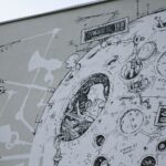 07.10.2020. Kielce. Mural przy ulicy Panoramicznej / Wiktor Taszłow / Radio Kielce