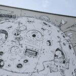 07.10.2020. Kielce. Mural przy ulicy Panoramicznej / Wiktor Taszłow / Radio Kielce