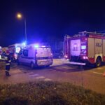 08.10.2020. Kielce. Kolizja na skrzyżowaniu ulic Klonowej i Jesionowej / Wiktor Taszłow / Radio Kielce