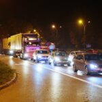 08.10.2020. Kielce. Kolizja na skrzyżowaniu ulic Klonowej i Jesionowej / Wiktor Taszłow / Radio Kielce