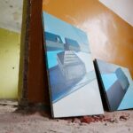 09.10.2020. Szydłów. Międzynarodowy plener malarski Magiczne Miasto Szydłów 2020 / Wiktor Taszłow / Radio Kielce