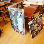 09.10.2020. Szydłów. Międzynarodowy plener malarski Magiczne Miasto Szydłów 2020 / Wiktor Taszłow / Radio Kielce