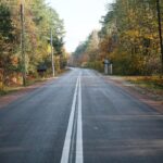 30.10.2020. Borków. Otwarcie wyremontowanych dróg z Funduszu Dróg Samorządowych w gminie Daleszyce / Wiktor Taszłow / Radio Kielce