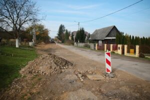 29.10.2020. Kielce. Remont ulicy Prostej / Wiktor Taszłow / Radio Kielce