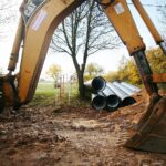 29.10.2020. Kielce. Remont ulicy Prostej / Wiktor Taszłow / Radio Kielce