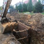 29.10.2020. Kielce. Remont ulicy Prostej / Wiktor Taszłow / Radio Kielce