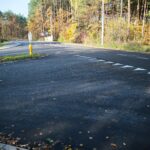 30.10.2020. Borków. Otwarcie wyremontowanych dróg z Funduszu Dróg Samorządowych w gminie Daleszyce / Wiktor Taszłow / Radio Kielce