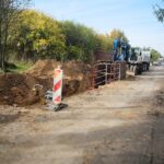 29.10.2020. Kielce. Remont ulicy Prostej / Wiktor Taszłow / Radio Kielce