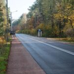 30.10.2020. Borków. Otwarcie wyremontowanych dróg z Funduszu Dróg Samorządowych w gminie Daleszyce / Wiktor Taszłow / Radio Kielce