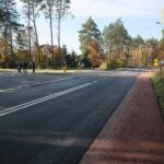 30.10.2020. Borków. Otwarcie wyremontowanych dróg z Funduszu Dróg Samorządowych w gminie Daleszyce / Wiktor Taszłow / Radio Kielce