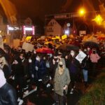 30.10.2020. Kielce. Manifestacja zwolenników aborcji / Wiktor Taszłow / Radio KIelce