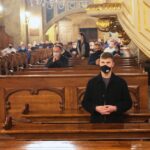 30.10.2020. Kielce. Msza św. z udziałem kibiców Korony Kielce / Wiktor Taszlow / Radio Kielce