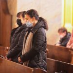 30.10.2020. Kielce. Msza św. z udziałem kibiców Korony Kielce / Wiktor Taszlow / Radio Kielce