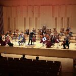 30.10.2020. Kielce. Koncert laureatów XXIII Ogólnoszkolnego Konkursu Wykonawczego Zespołu Państwowych Szkół Muzycznych w Kielcach / Wiktor Taszłow / Radio Kielce