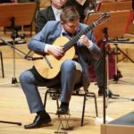 30.10.2020. Kielce. Koncert laureatów XXIII Ogólnoszkolnego Konkursu Wykonawczego Zespołu Państwowych Szkół Muzycznych w Kielcach / Wiktor Taszłow / Radio Kielce