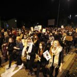 26.10.2020. Kielce. Marsz przeciwników zaostrzenia ustawy antyaborcyjnej / Jarosław Kubalski / Radio Kielce