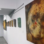 10.11.2020. Kielce. Wystawa Katriny Sadrak w Galerii Tycjan / ZPAP O/Kielce