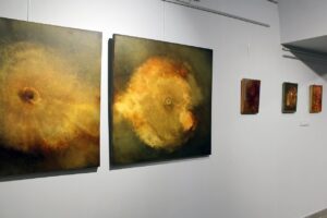 10.11.2020. Kielce. Wystawa Katriny Sadrak w Galerii Tycjan / ZPAP O/Kielce