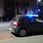 19.11.2020. Busko-Zdrój. Akcja policji przy ulicy Poprzecznej / KPP Busko-Zdrój