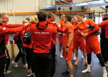 Zgrupowanie kadry narodowej piłkarzy ręcznych przygotowującej się w Płocku do eliminacji mistrzostw Europy / ZPRP