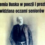 Fragment okładki książki pt. „Ziemia buska w poezji i prozie widziana oczami seniorów” / MGBP w Busku-Zdroju