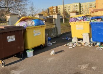 Śmieci, śmietnik, kontenery / Radio PiK